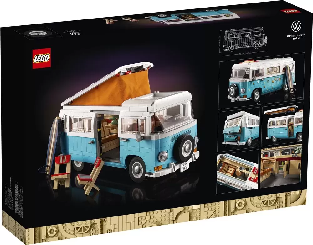 10279 ICONS VOLKSWAGEN T2 CAMPER VAN