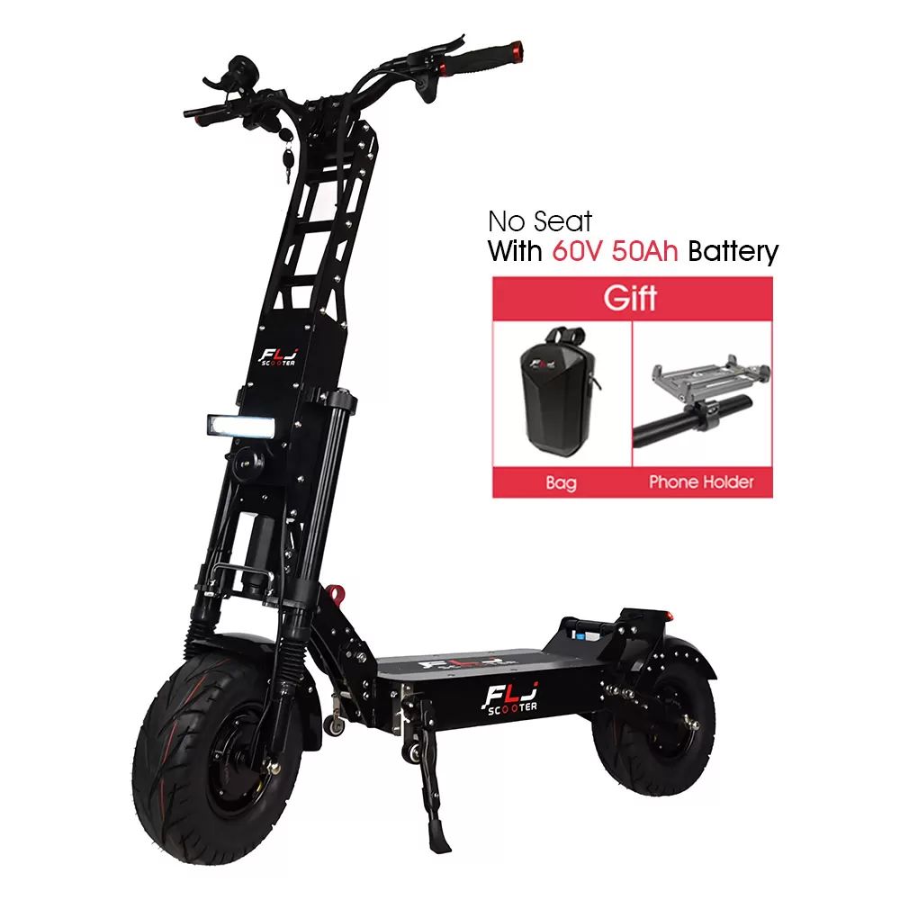 (ð¥Limited Time Sale) K6 6000W all terrain Fat wheels dual motor electric scooter with Max Speed 53MPH