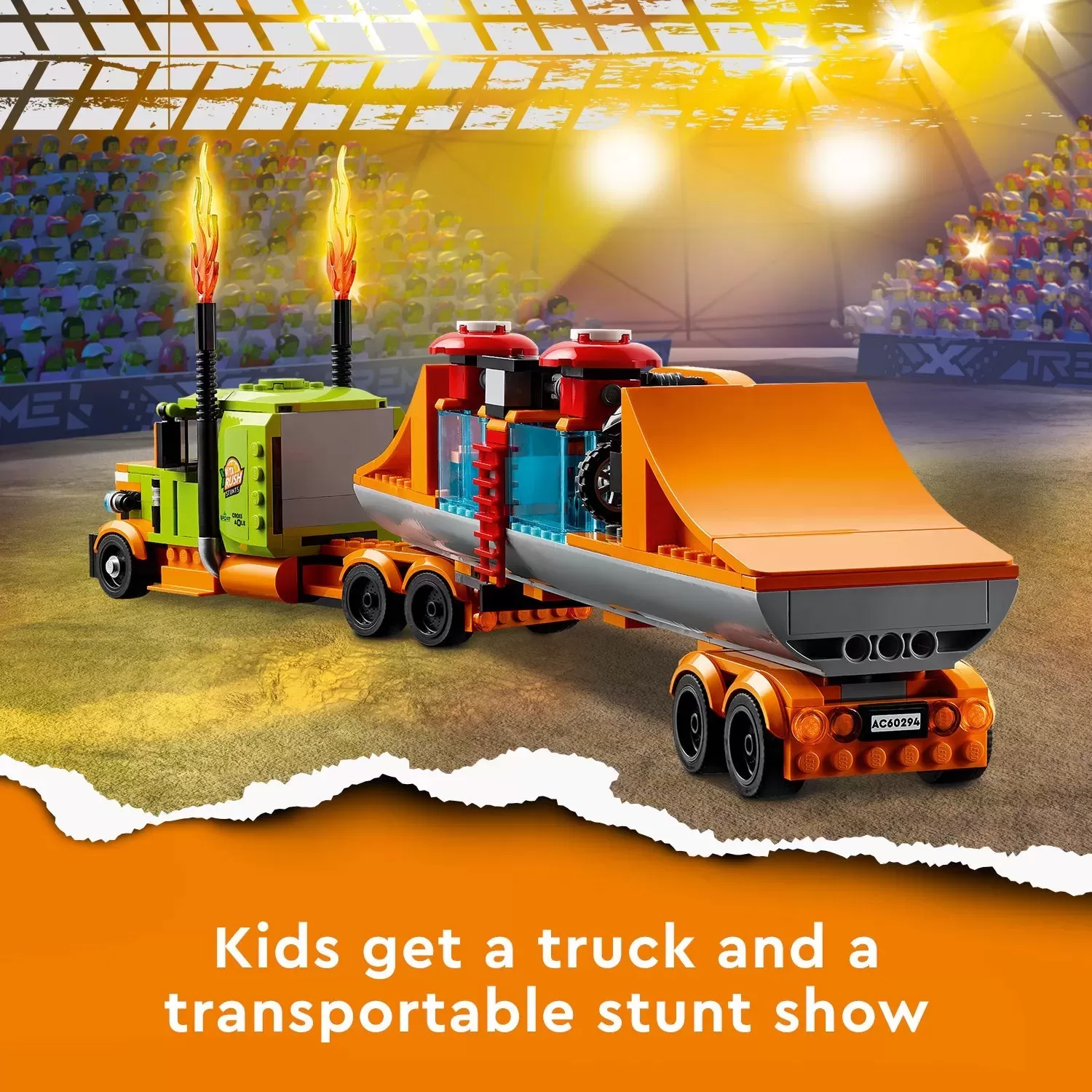 60294 CITY STUNT SHOW TRUCK