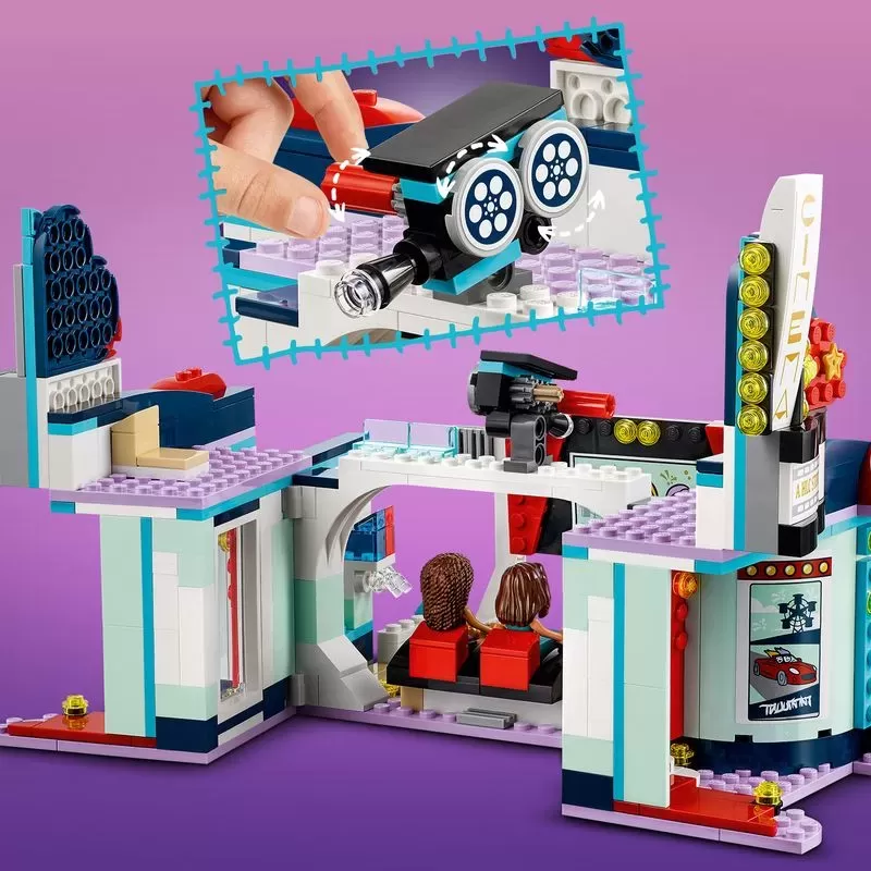 41448 FRIENDS HEARTLAKE CITY MOVIE THEATER