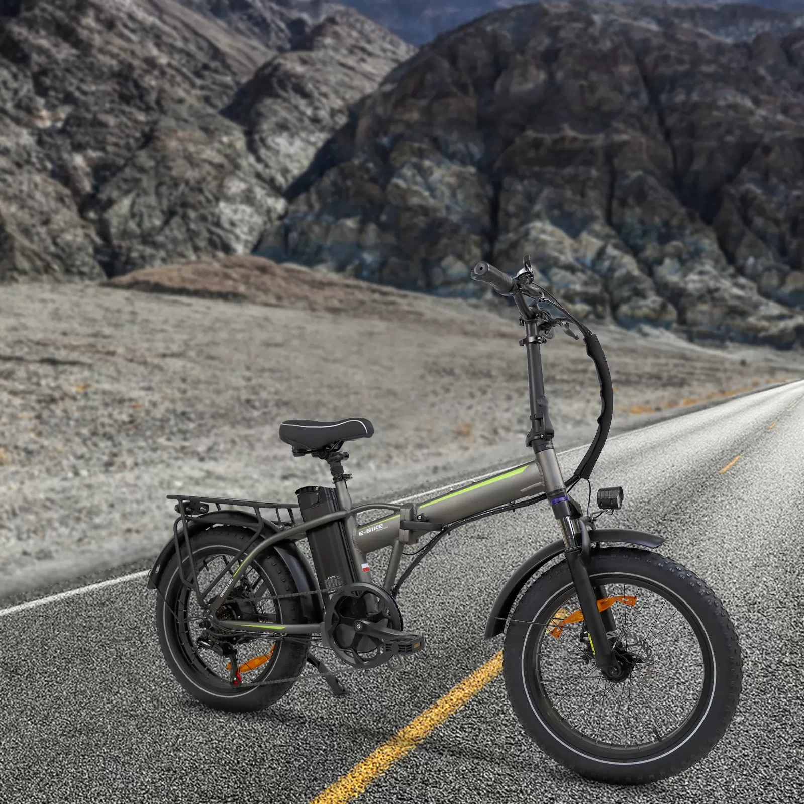 E-BIKE DZ2031 Round Tube Style 48V 13Ah 500W Performance Motor SHIMANO 7-Speed