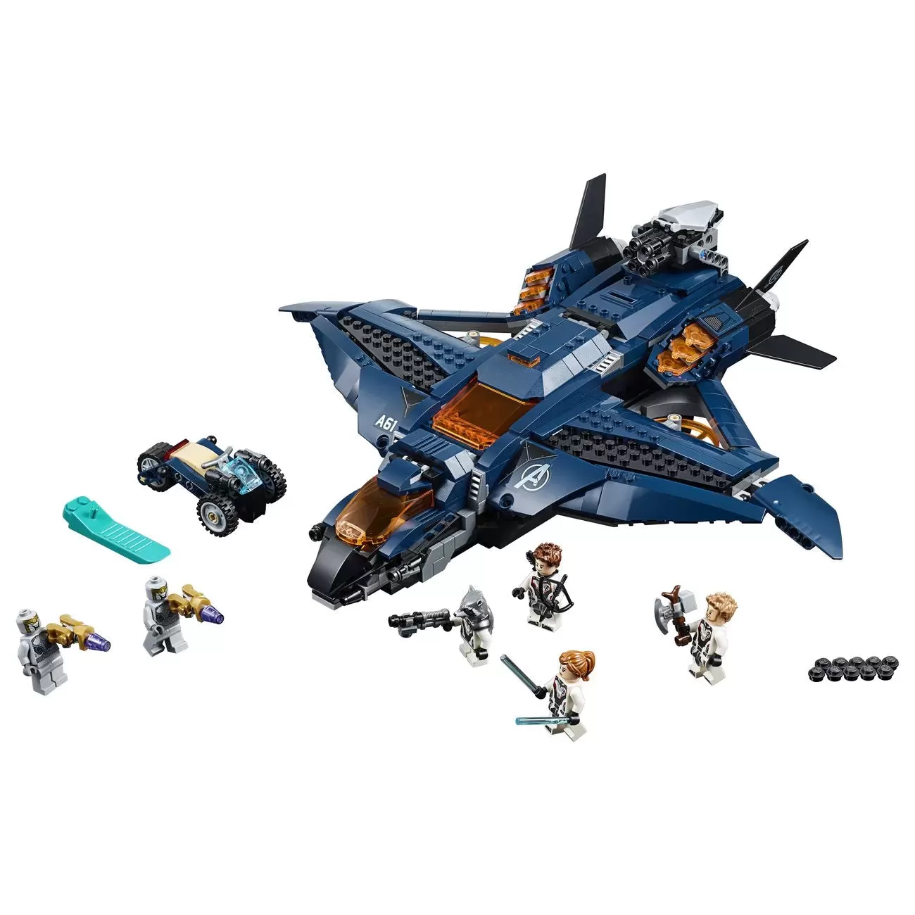 76126 MARVEL SUPER HEROES AVENGERS ULTIMATE QUINJET