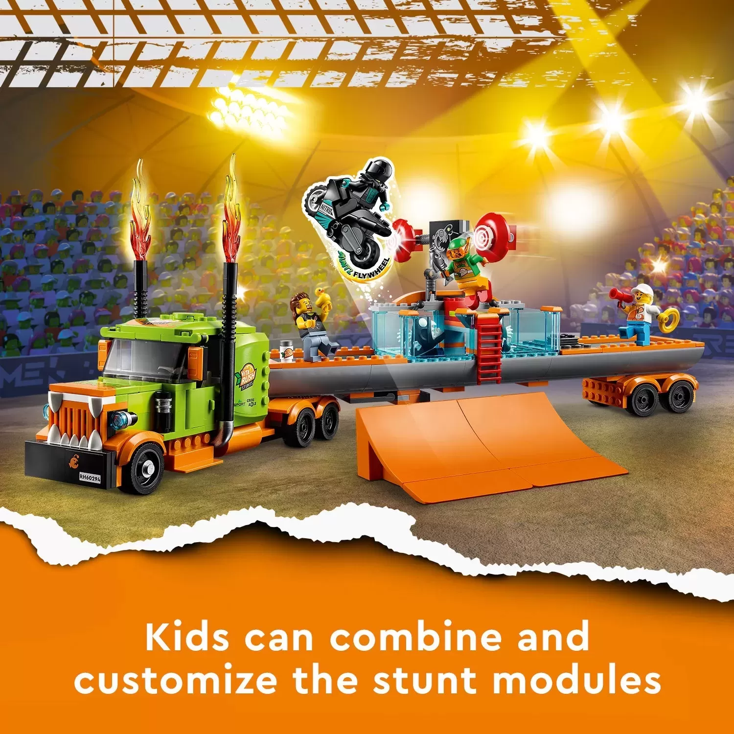 60294 CITY STUNT SHOW TRUCK