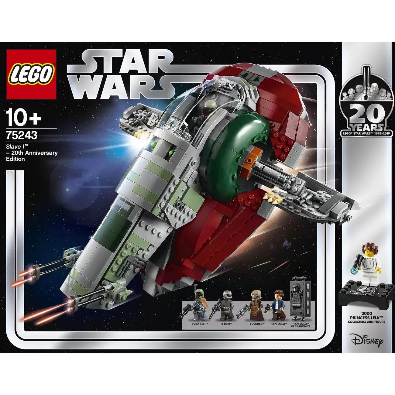 STAR WARS 20TH ANNIVERSARY EDITION SLAVE I 75243