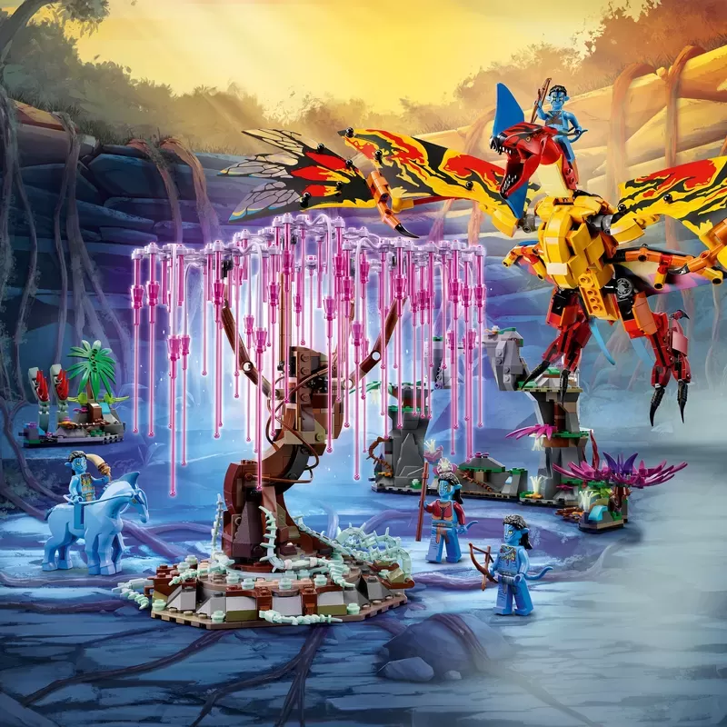 ® 75574 AVATAR TORUK MAKTO & TREE OF SOULS BUILDING TOY SET