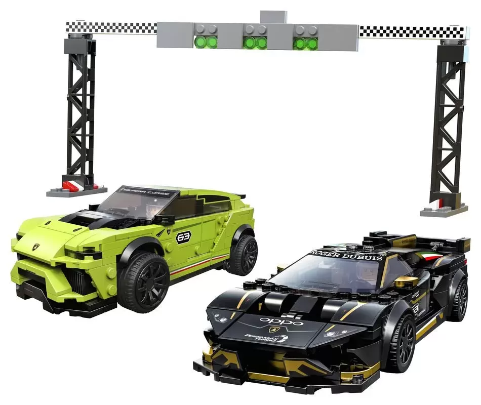 76899 SPEED CHAMPIONS LAMBORGHINI URUS ST-X AND LAMBORGHINI HURACAN SUPER TROFEO EVO