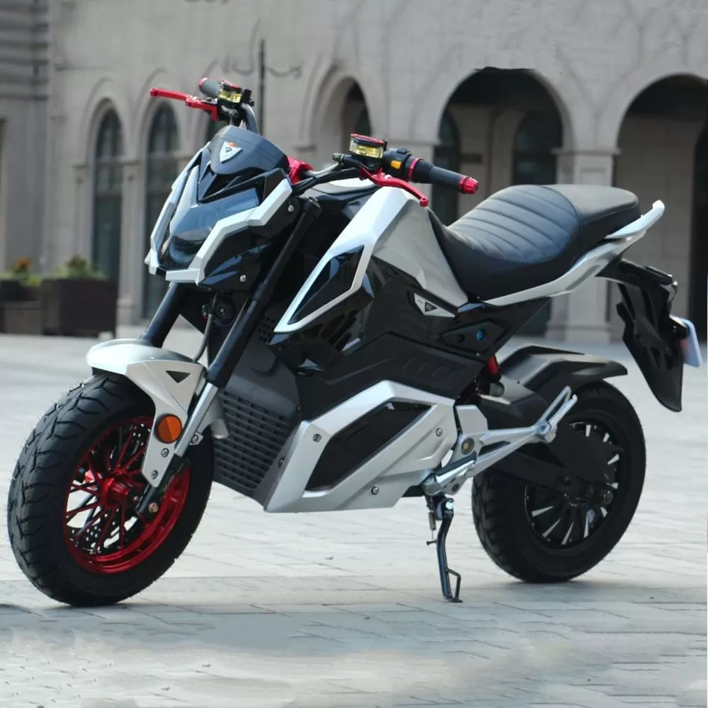 72V 20AH lithium battery electric motorcycle fast electric scooter off road 12 inch 2000w/3000w/5000w