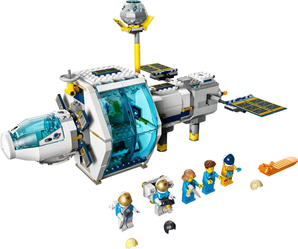 CITY LUNAR SPACE STATION 60349 BUILDING KIT