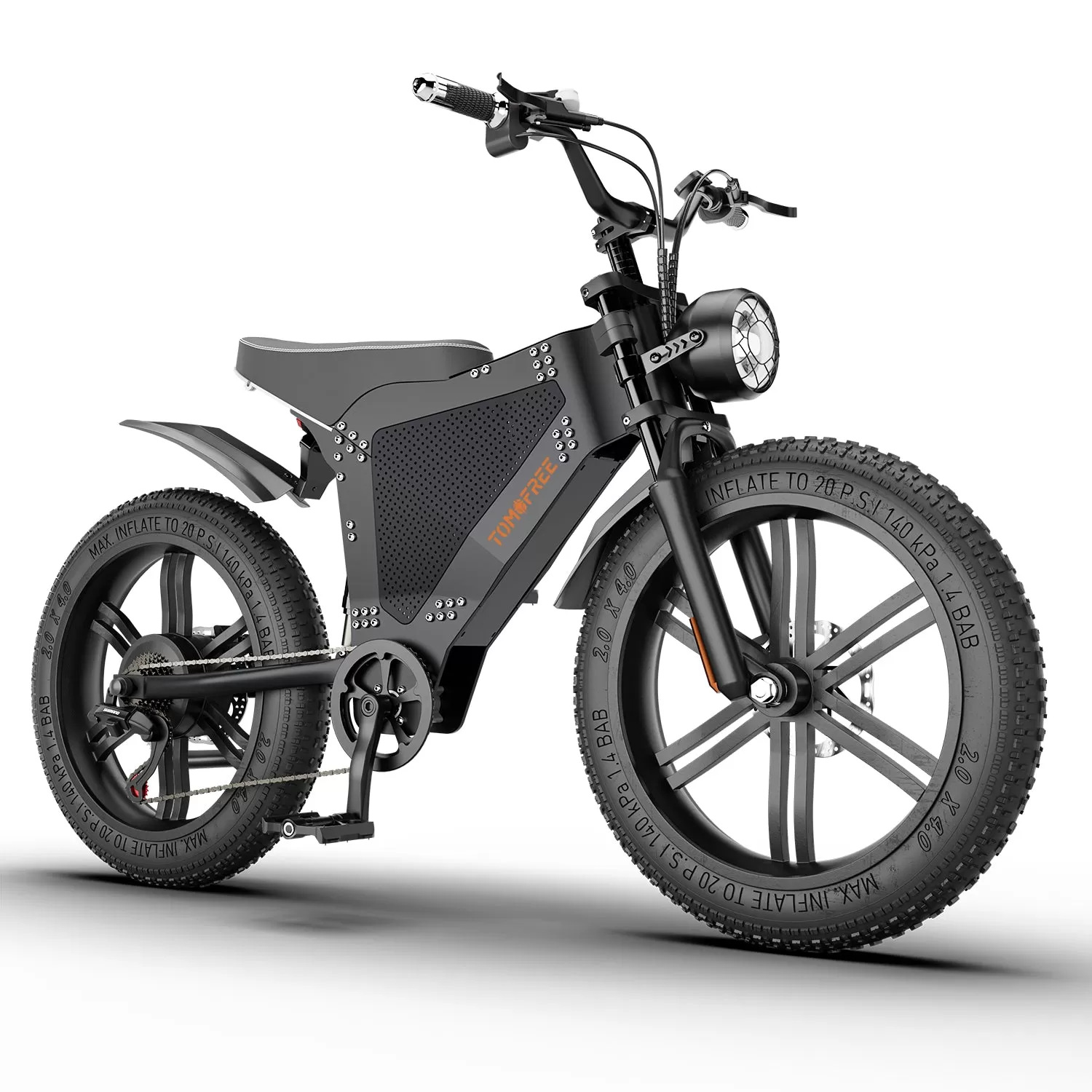 E-Bike TK200 Electric Bike 48V 1200W Motor 20Ah Battery with 20