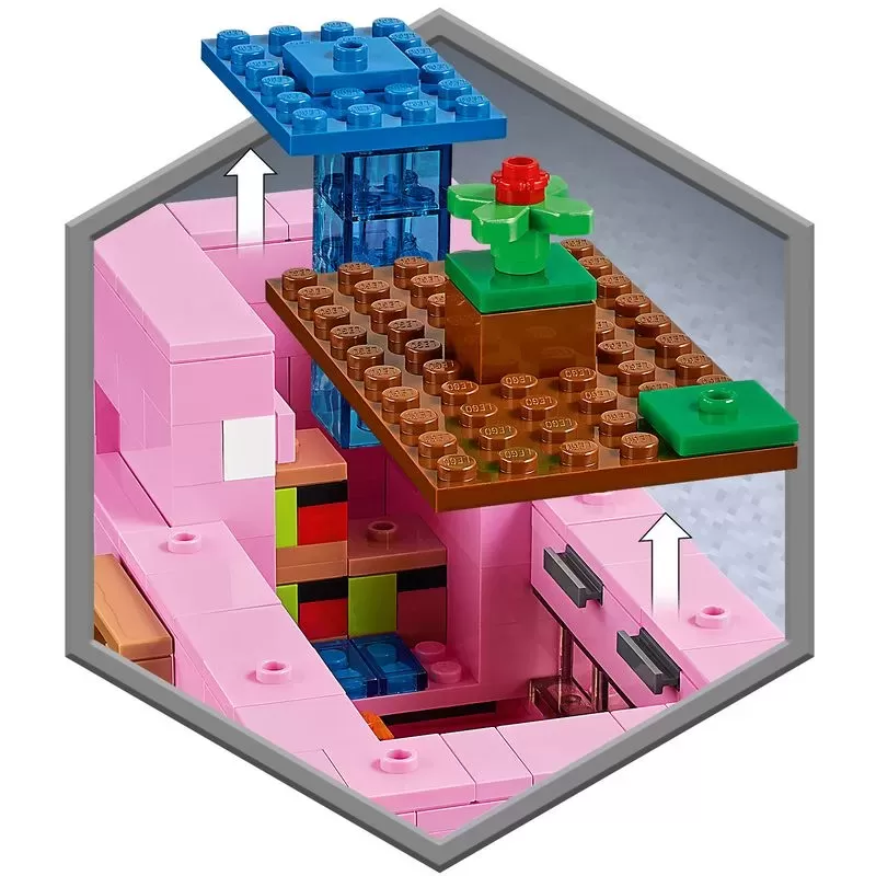 21170 MINECRAFT THE PIG HOUSE