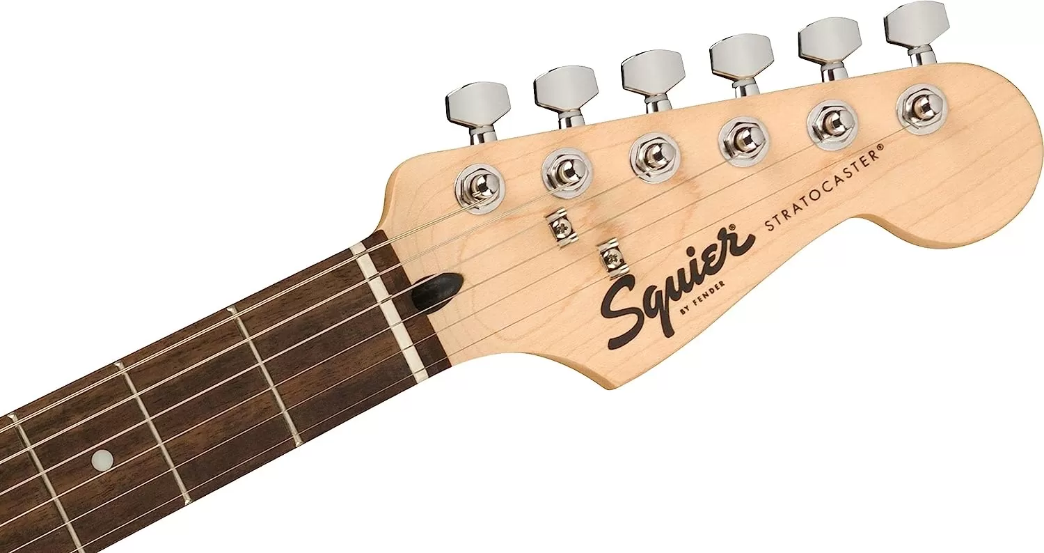 Fender Squier Stratocaster - Sunburst Bundle with Frontman 10G Amp, Gig Bag, Instrument Cable, Tuner, Strap, Picks, Fender Play Online Lessons, Instructional Book, and Austin Bazaar Instructional DVD