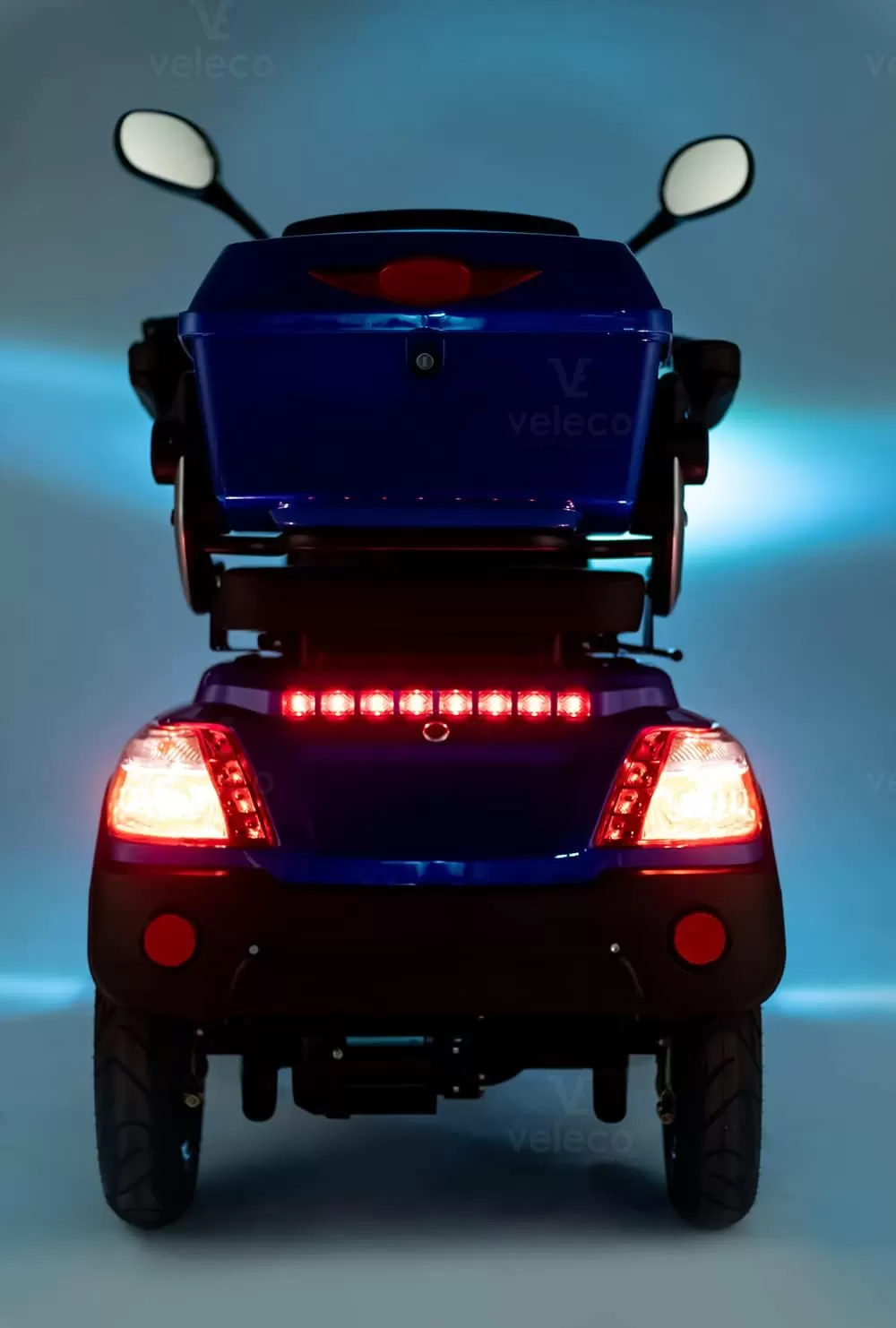 VELECO Senior Mobile 4-Wheel Electric Scooter 1000 W Faster