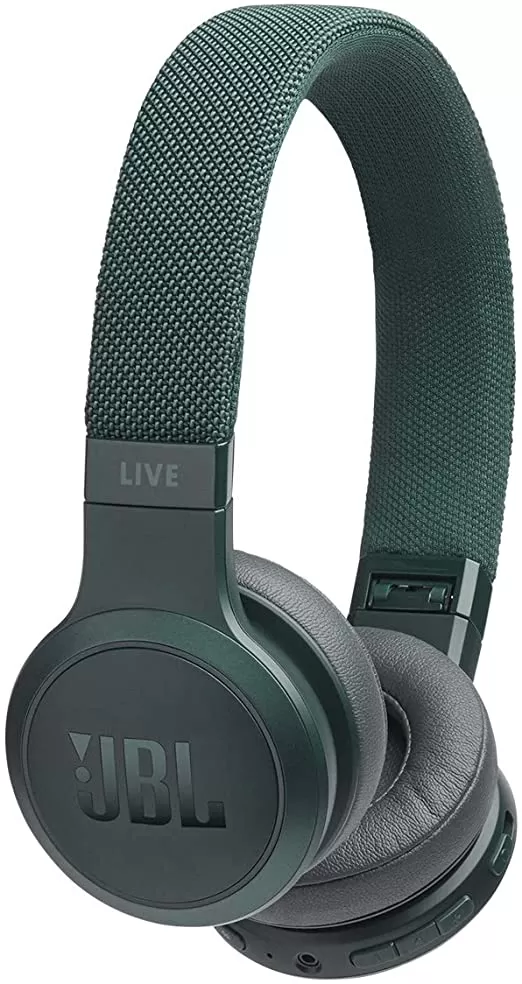 JBL LIVE 400BT Wireless On-Ear Headphones (Green)