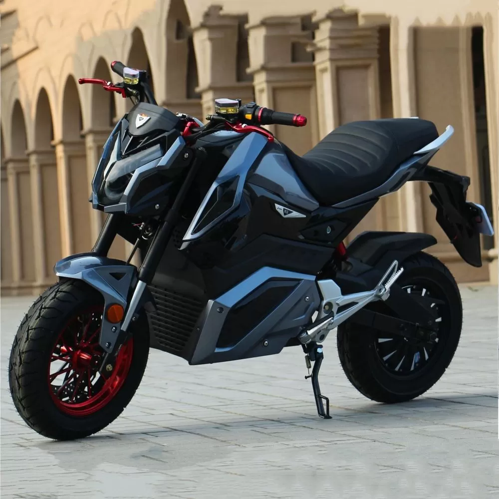 72V 20AH lithium battery electric motorcycle fast electric scooter off road 12 inch 2000w/3000w/5000w