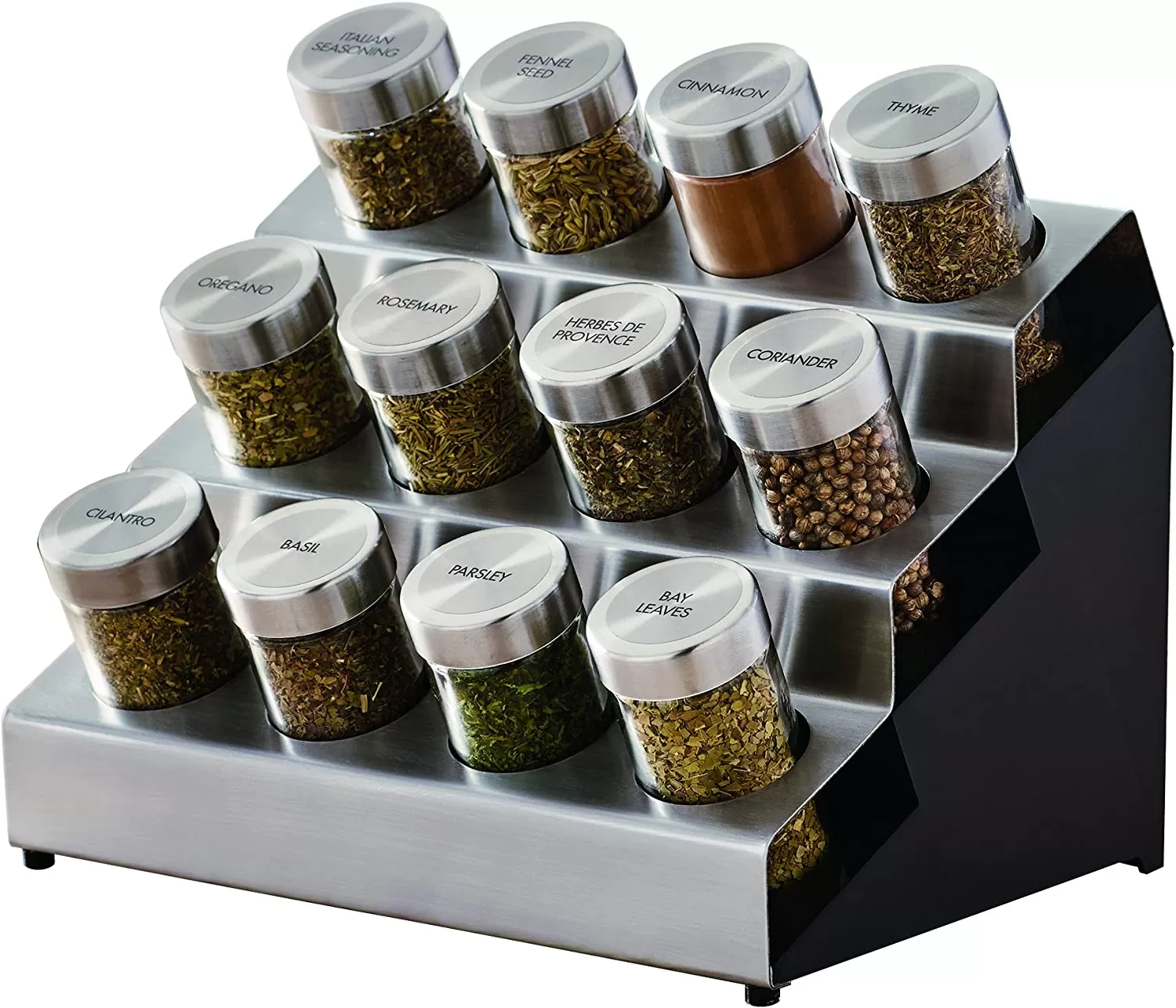 🎁GIFTRotary 20-tank counter top rack tower organizer