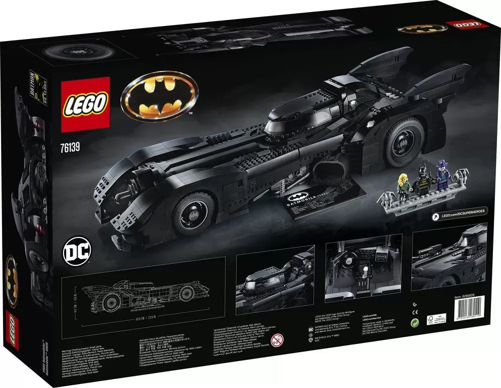 76139 DC SUPER HEROES 1989 BATMOBILE
