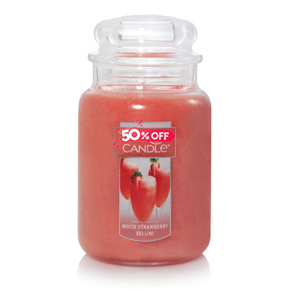 22 oz-White Strawberry Bellini