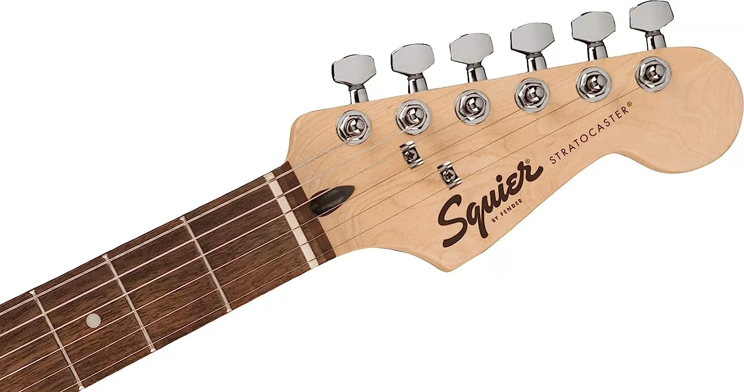 Fender Squier Stratocaster - Sunburst Bundle with Frontman 10G Amp, Gig Bag, Instrument Cable, Tuner, Strap, Picks, Fender Play Online Lessons, Instructional Book, and Austin Bazaar Instructional DVD