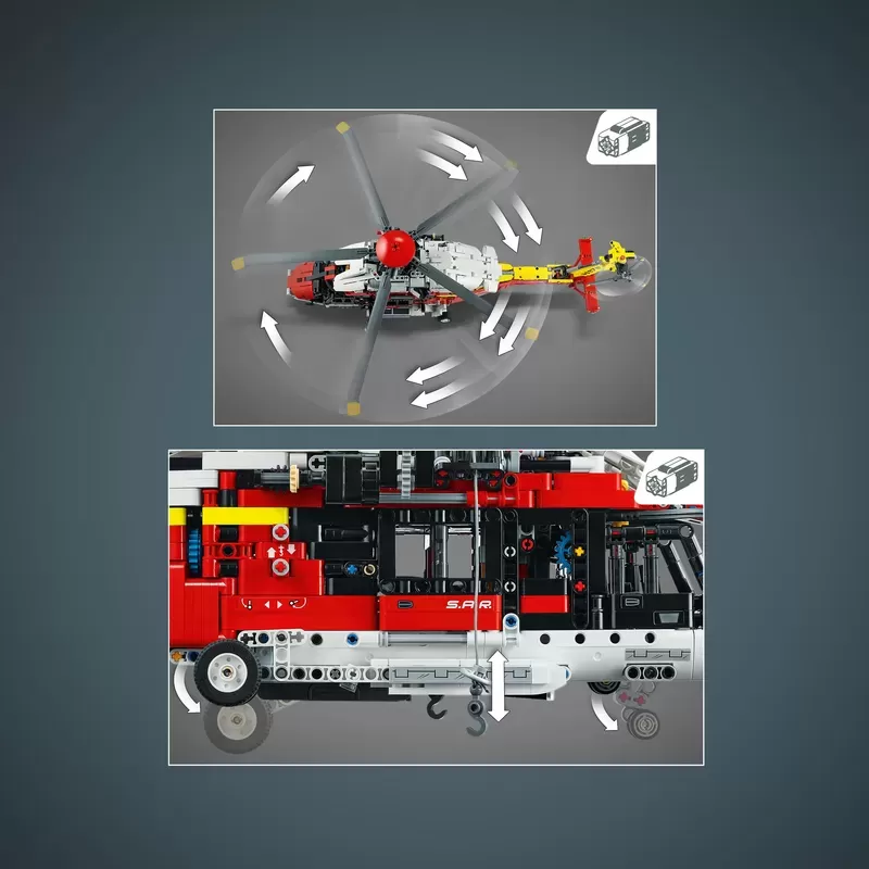 42145 TECHNIC AIRBUS H175 RESCUE HELICOPTER