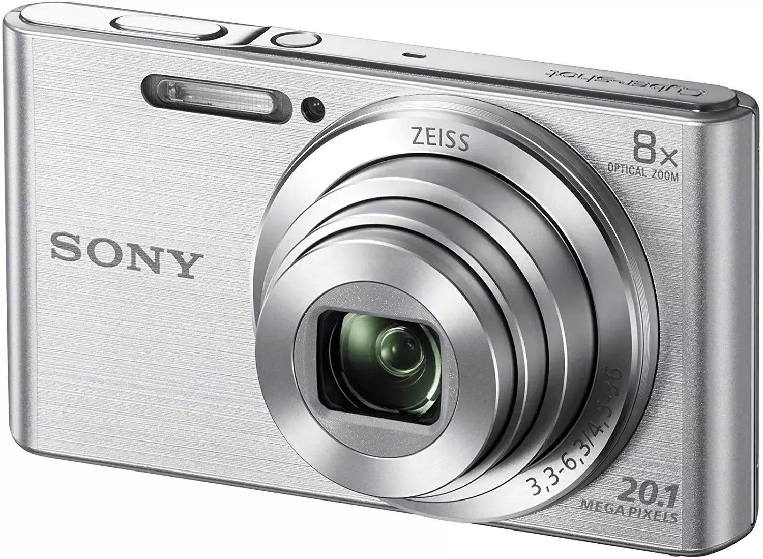 Sony Cyber-Shot DSC-W830 Digital Camera (Silver) with 16GB Card + Case + Battery + Tripod + Accessory Kit