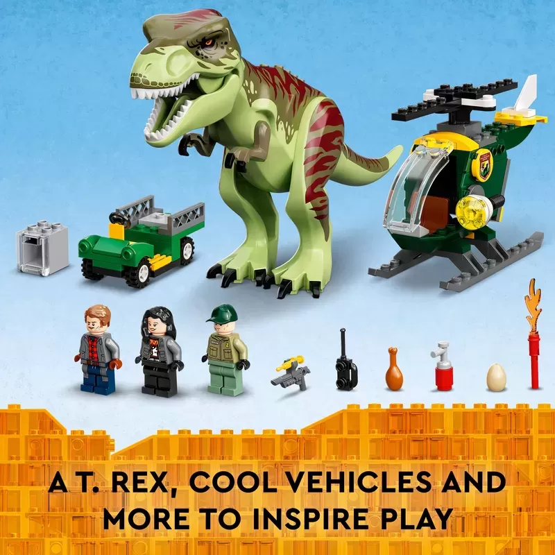 76944 JURASSIC WORLD T.REX DINOSAUR BREAKOUT