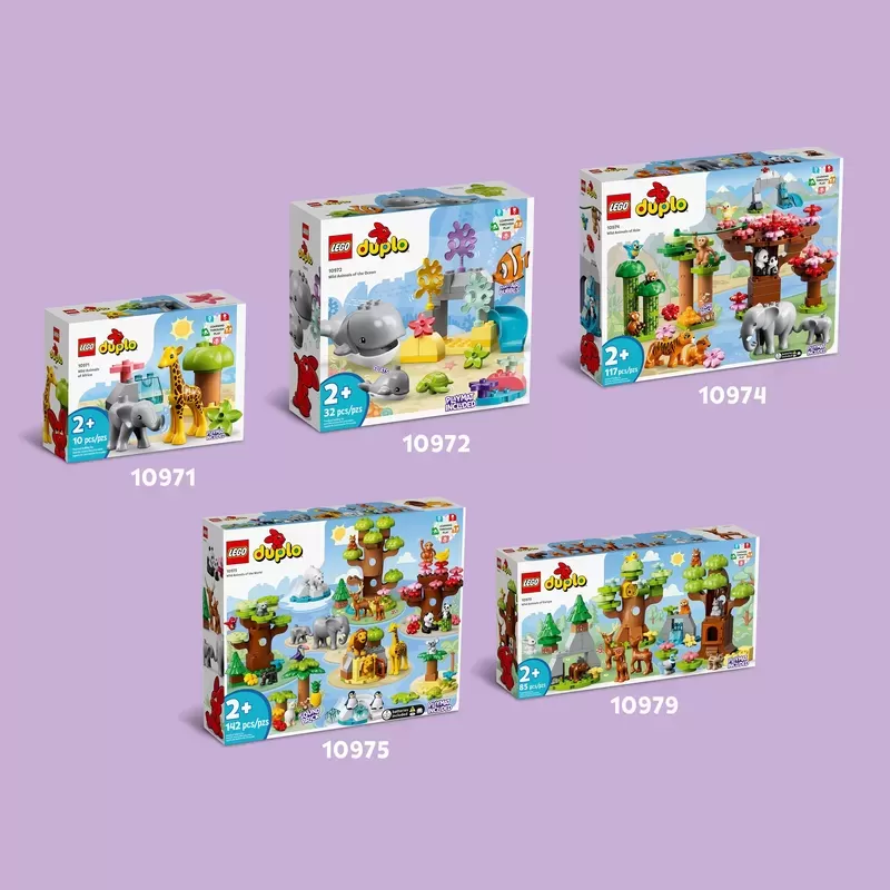 10973 DUPLO WILD ANIMALS OF SOUTH AMERICA
