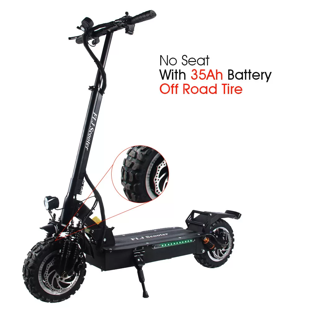 (ð¥Limited Time Sale) T113 11inch 3200W Dual Motor Electric Scooter with 60V 35ah battery Big Power E-Scooter