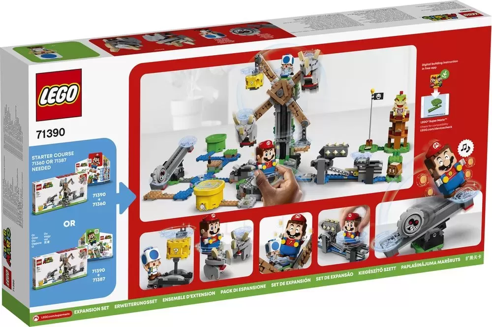 71390 SUPER MARIO REZNOR KNOCKDOWN EXPANSION SET