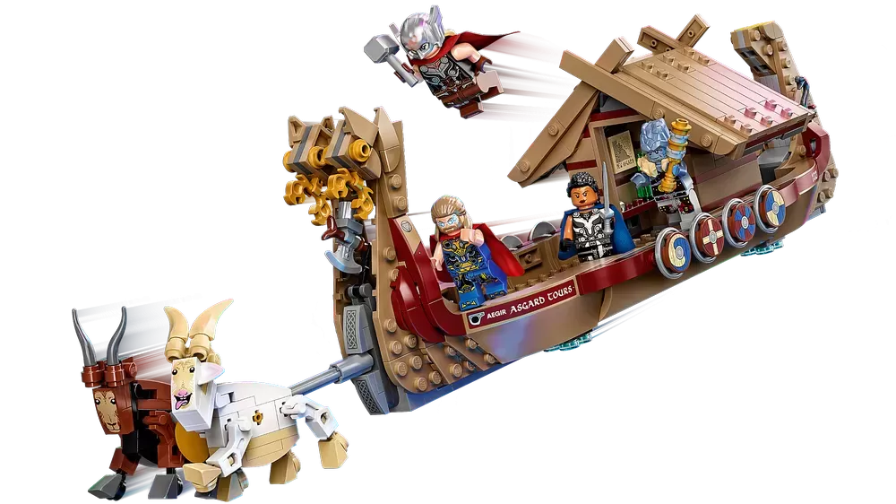 76208 SUPER HEROES MARVEL THOR THE GOAT BOAT