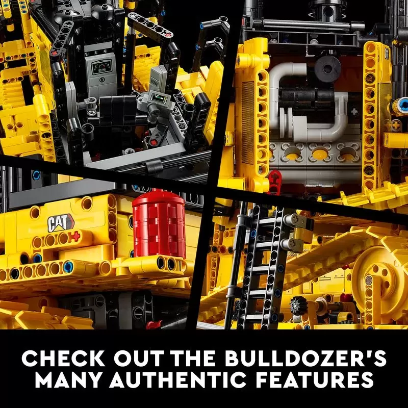 42131 TECHNIC APP-CONTROLLED CAT D11 BULLDOZER
