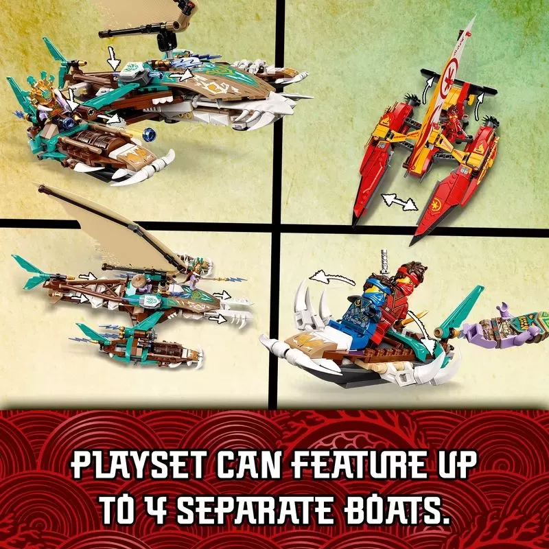 71748 NINJAGO CATAMARAN SEA BATTLE