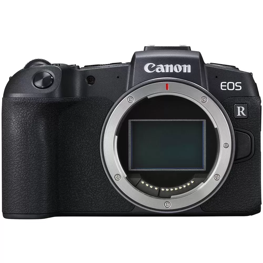 Canon EOS RP Mirrorless Digital Camera (Body Only) with Deluxe Striker Bundle: Includes- Memory Card, Extra Battery, Large Tripod, Handstrap, Large Bag, and Striker Starter Kit