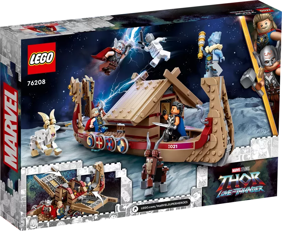 76208 SUPER HEROES MARVEL THOR THE GOAT BOAT