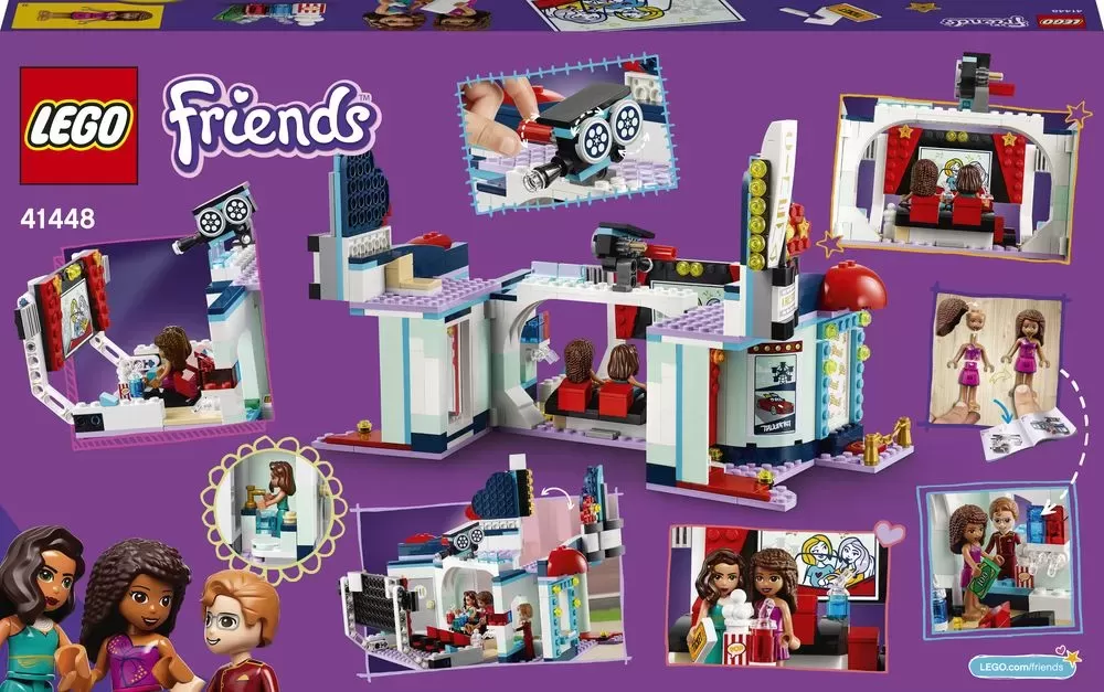 41448 FRIENDS HEARTLAKE CITY MOVIE THEATER