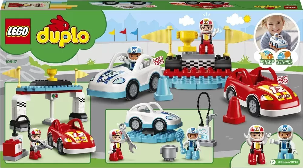 10947 DUPLO RACE CARS
