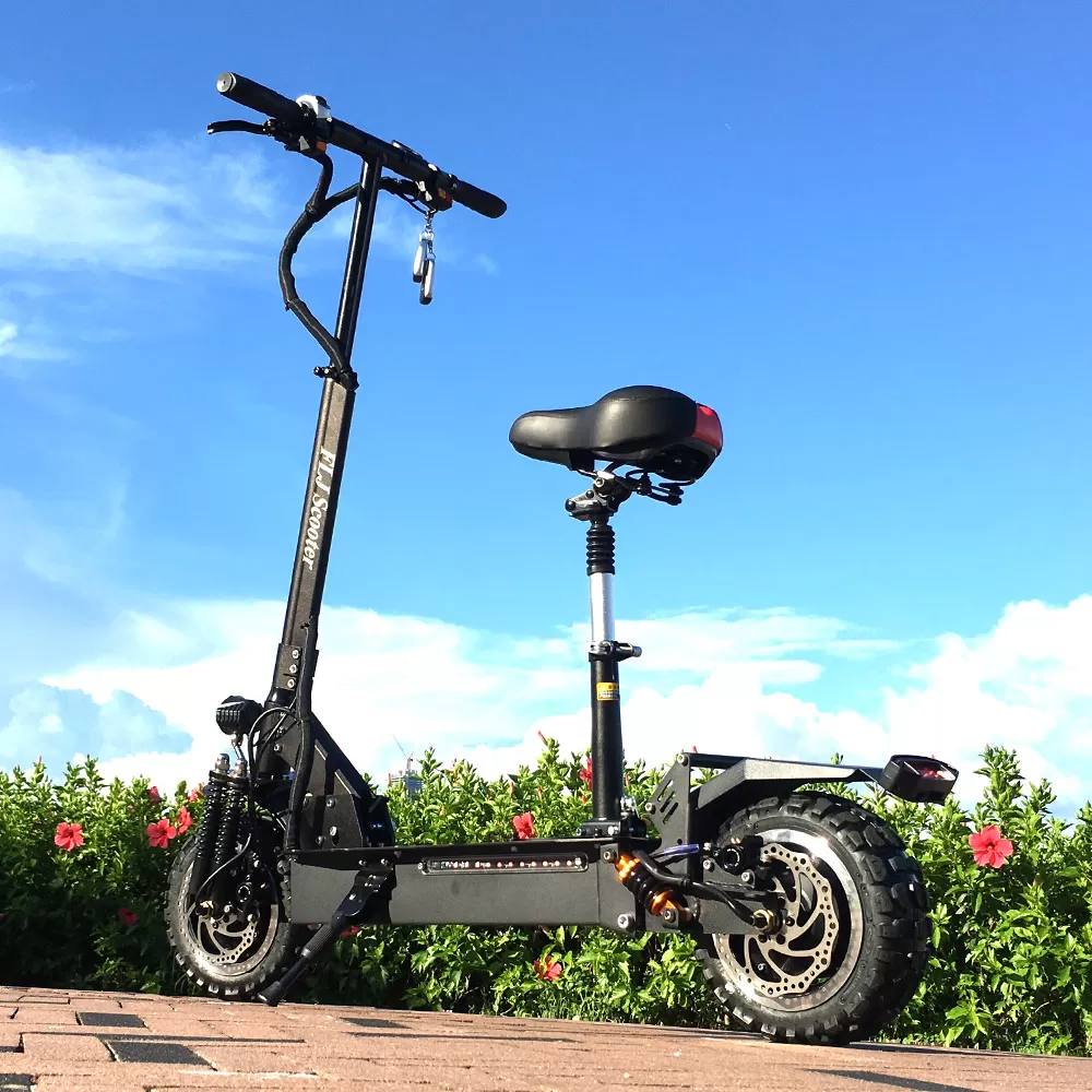 (ð¥Limited Time Sale) T113 11inch 3200W Dual Motor Electric Scooter with 60V 35ah battery Big Power E-Scooter