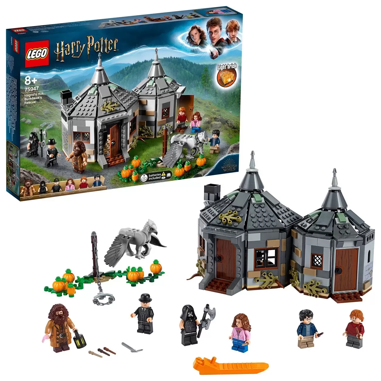 75947 HARRY POTTER HAGRIDS HUT BUCKBEAKS RESCUE