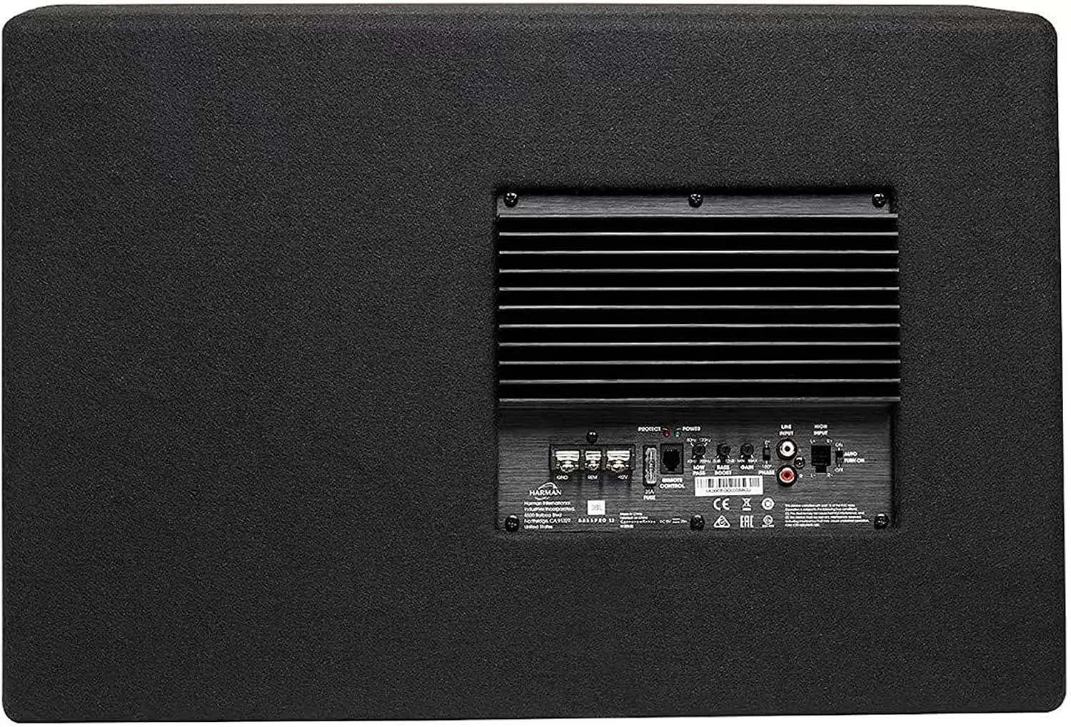 Clearance Sale Bluetooth Streaming Portable Speaker1 GT-BassPro12 12-Inch (300mm) Car Audio Powered Subwoofer System, black