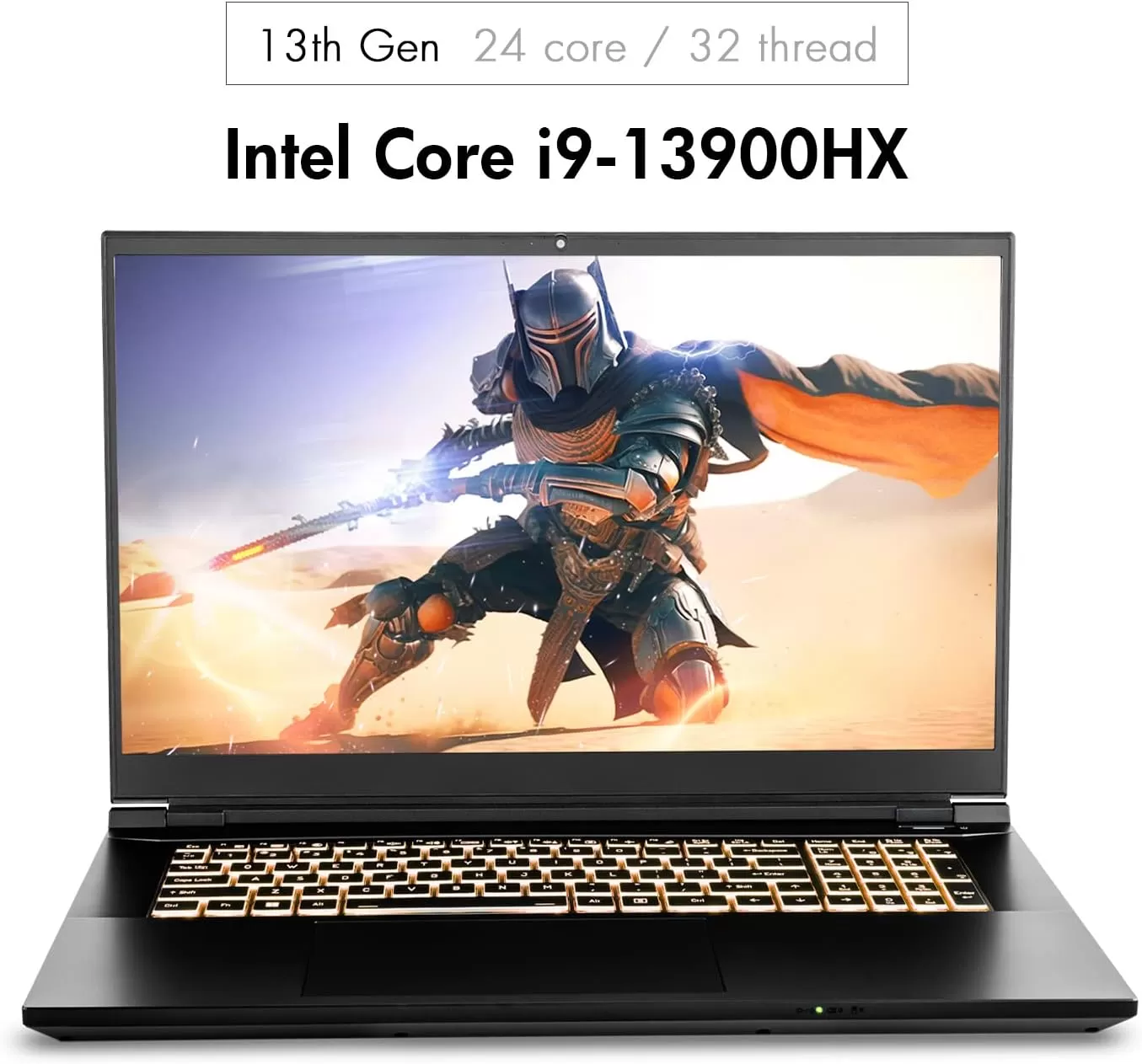 Sager 2023 NP8875E Gaming Laptop, 17.3 Inch QHD 240Hz 100% DCI-P3 G-Sync, Intel i9-13900HX, RTX 4070 8GB, 64GB RAM, 2TB Gen4 NVMe SSD, Win 11