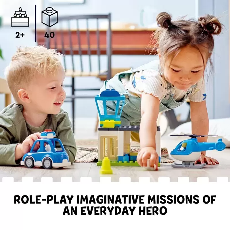 10959 DUPLO POLICE STATION & HELICOPTER
