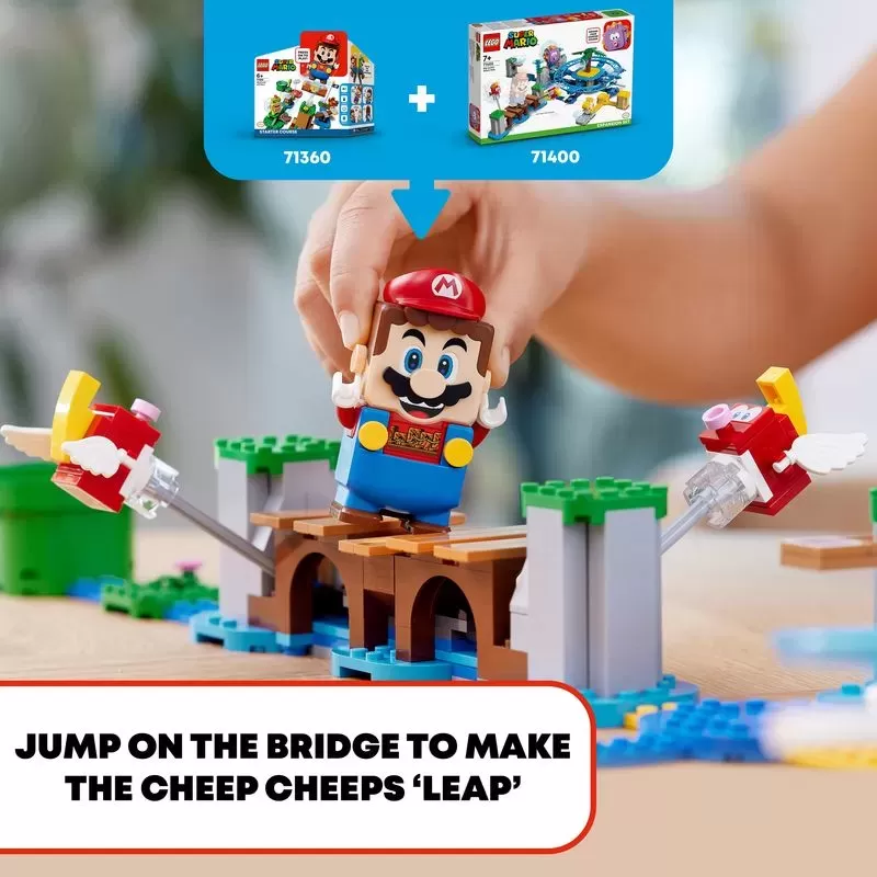 71400 SUPER MARIO BIG URCHIN BEACH RIDE EXPANSION SET