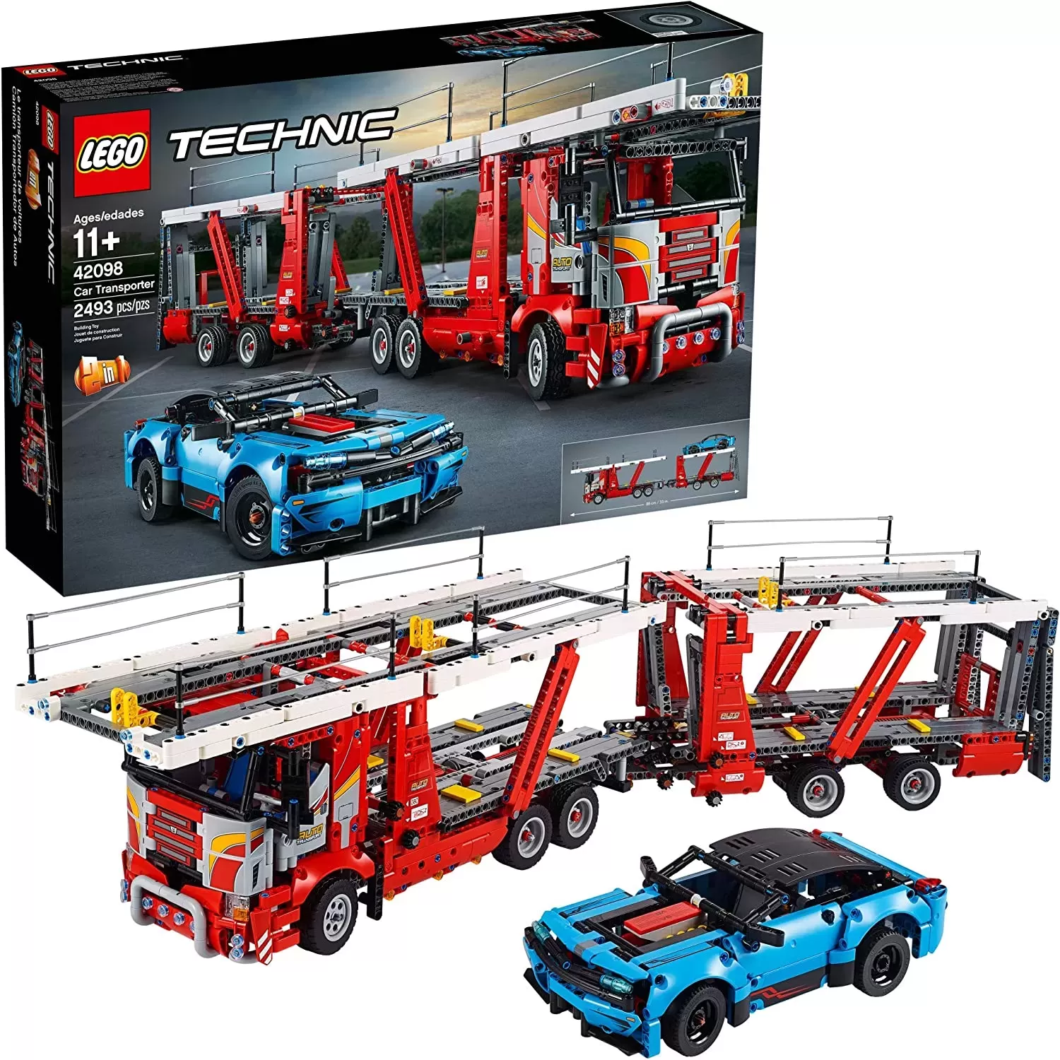 42098 TECHNIC CAR TRANSPORTER
