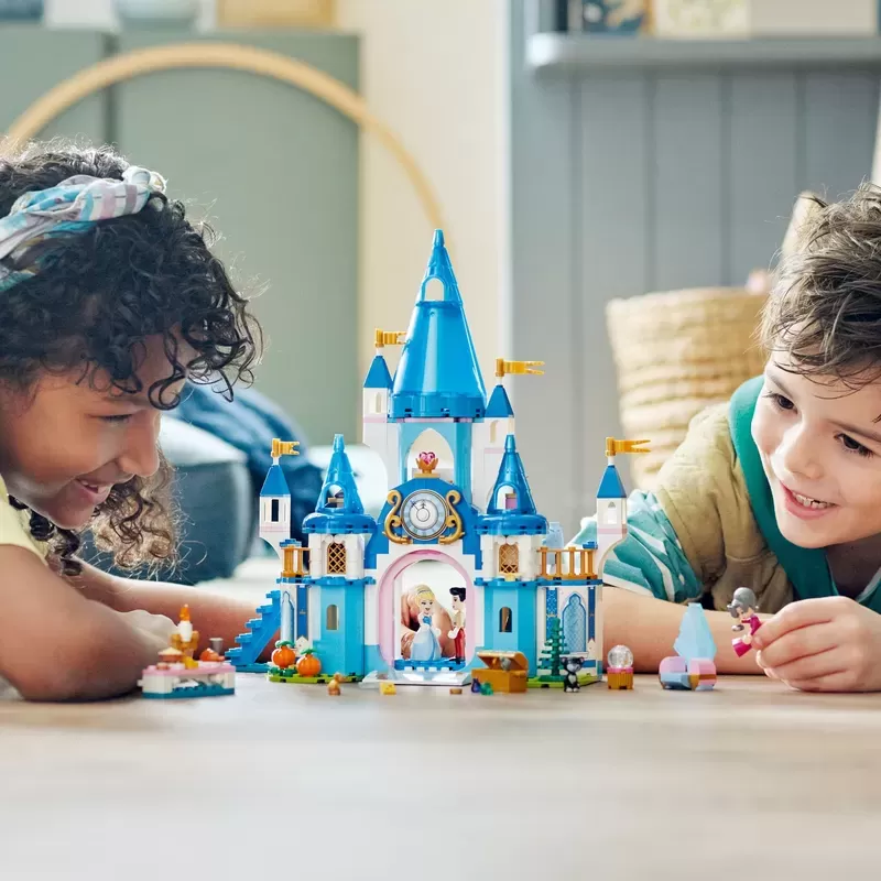 43206 DISNEY CINDERELLA AND PRINCE CHARMING’S CASTLE BUILDING KIT