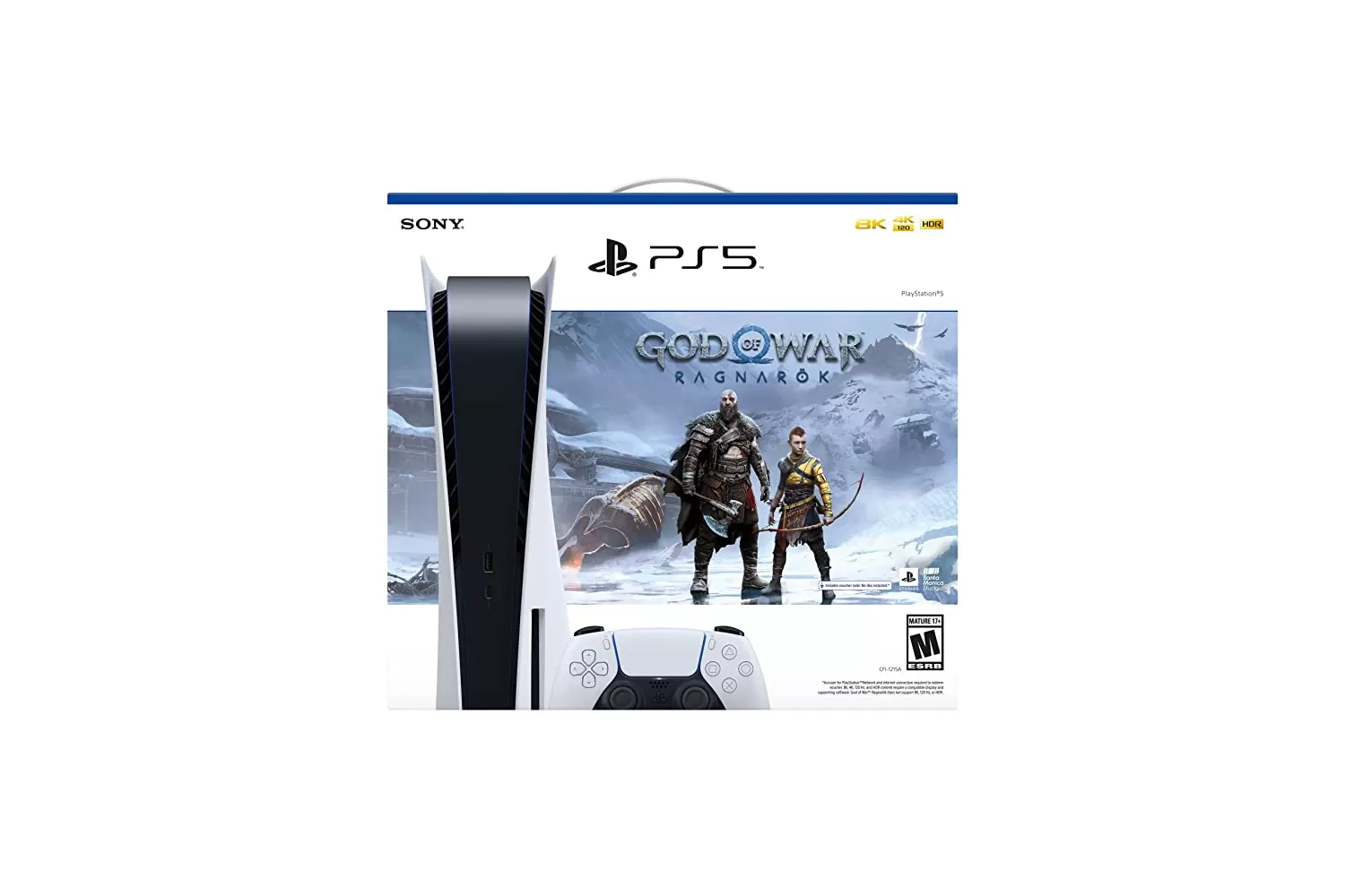 PlayStation PS5 Console ā God of War Ragnarƶk Bundle