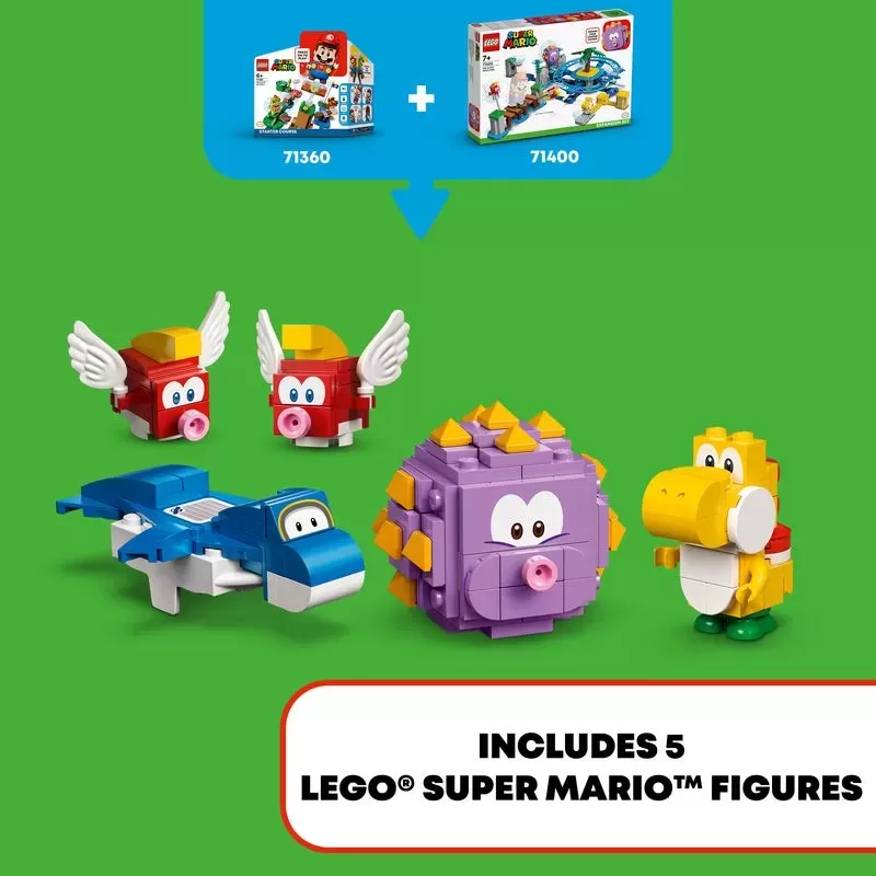 71400 SUPER MARIO BIG URCHIN BEACH RIDE EXPANSION SET