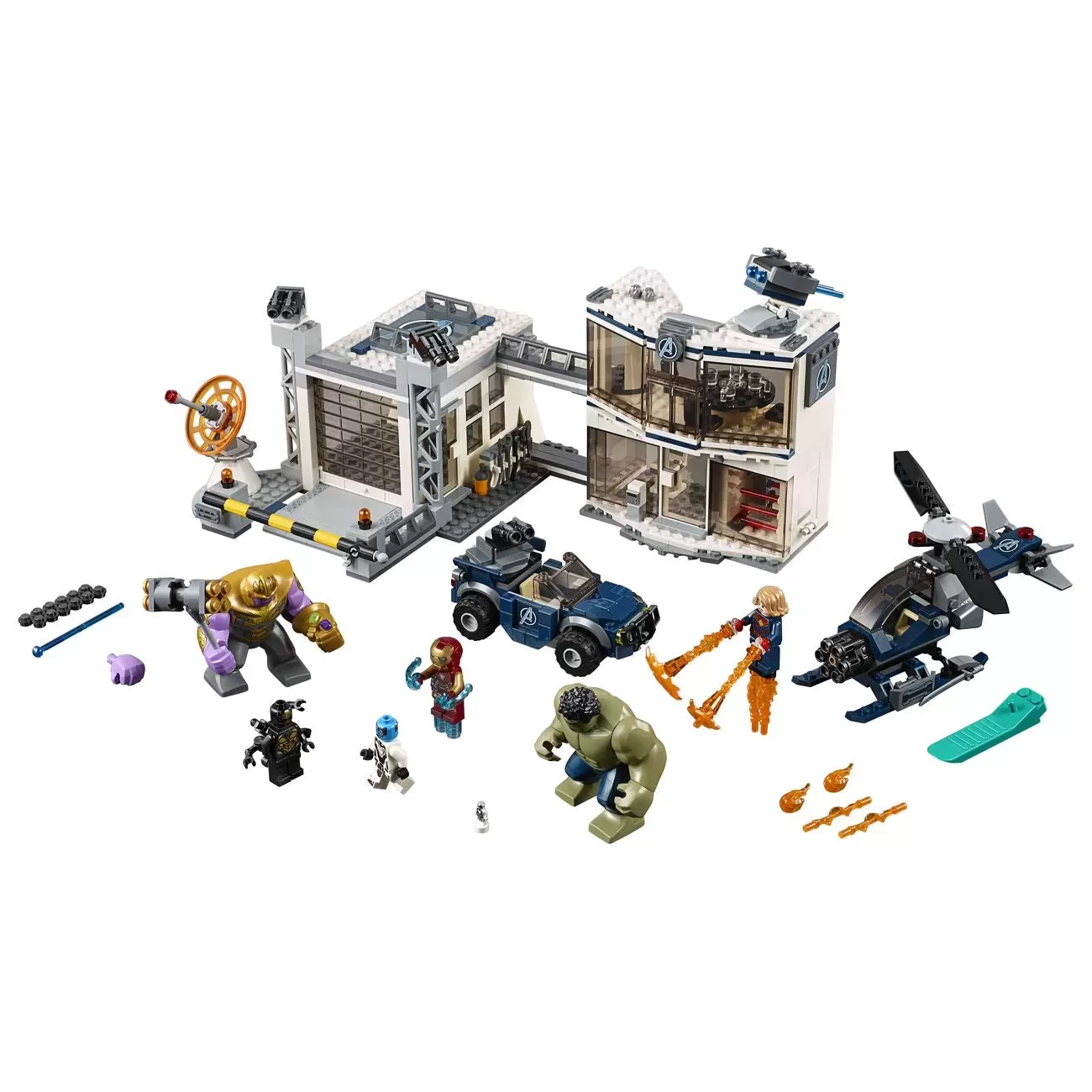 MARVEL SUPER HEROES AVENGERS COMPOUND BATTLE 76131