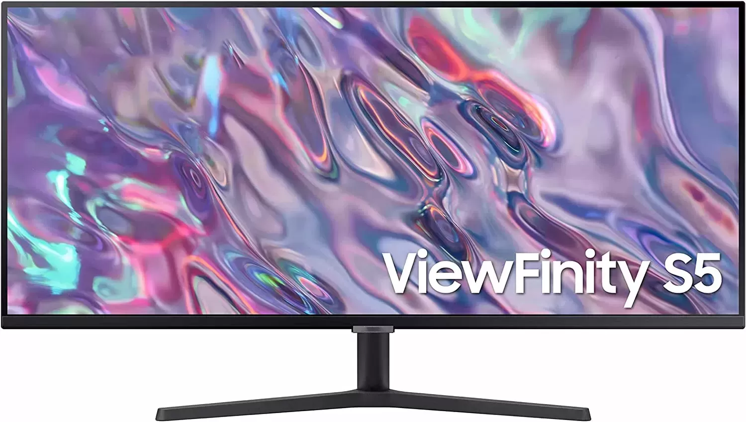 34-Inch ViewFinity S50GC Series Ultra-WQHD Monitor, 100Hz, 5ms, HDR10, AMD FreeSync, Eye Care, Borderless Design, PIP, PBP, LS34C502GANXZA, 2023