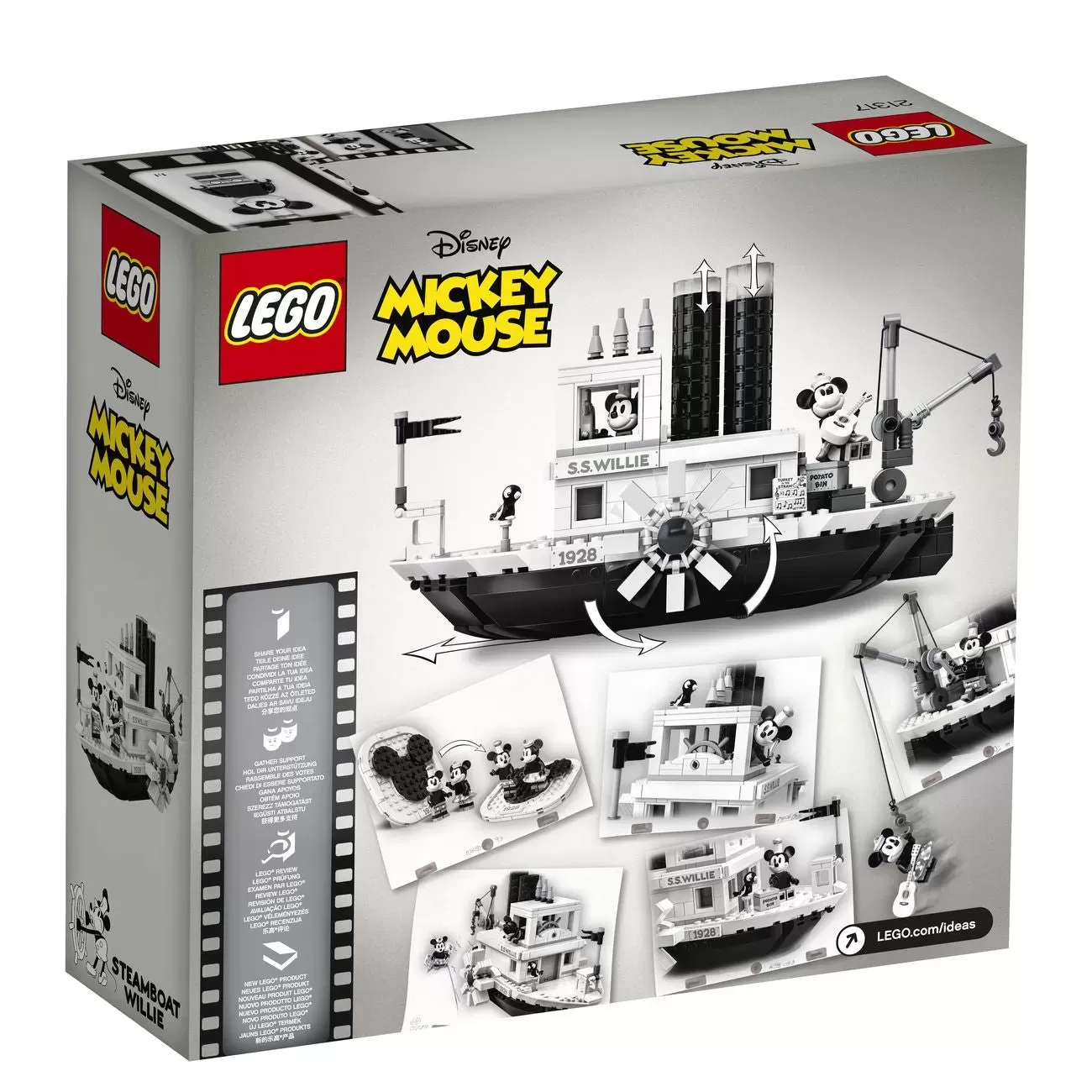 21317 IDEAS STEAMBOAT WILLIE