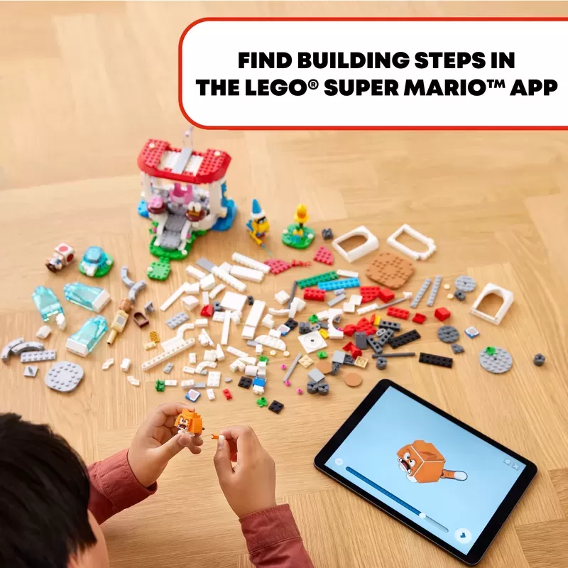 71407 SUPER MARIO CAT PEACH SUIT AND FROZEN TOWER EXPANSION SET