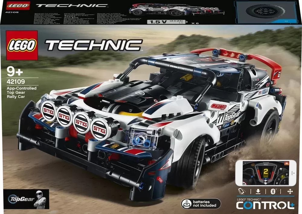 42109 TECHNIC APP CONTROLLED TOP GEAR RALLY CAR